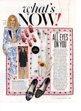 InStyle Oct. '13 Eye Trend Story